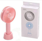 Hand Held Fan,Portable Handheld USB Rechargeable Table